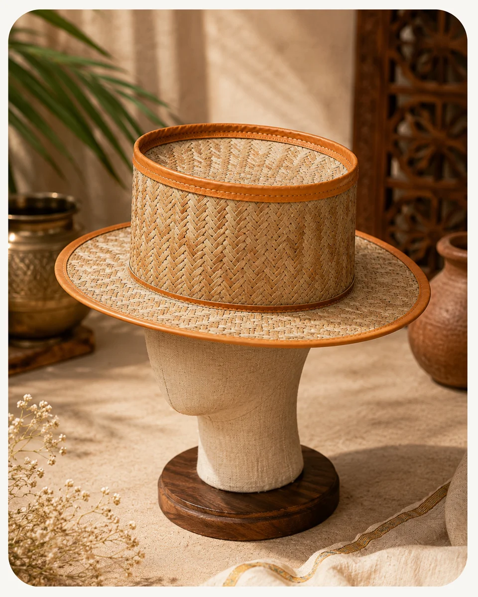 Halo Bamboo Hat gallery 2
