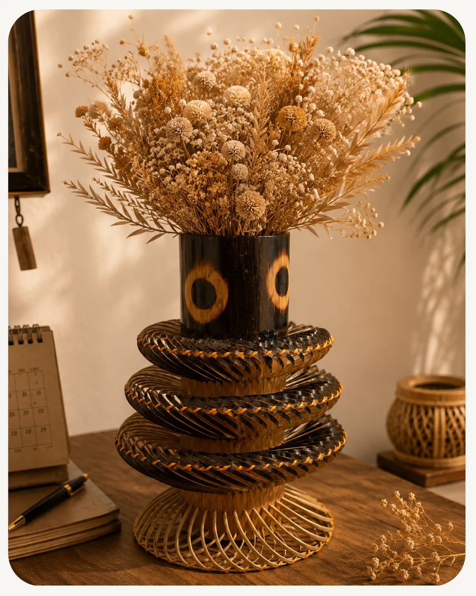 Halo Bamboo Vase gallery 2